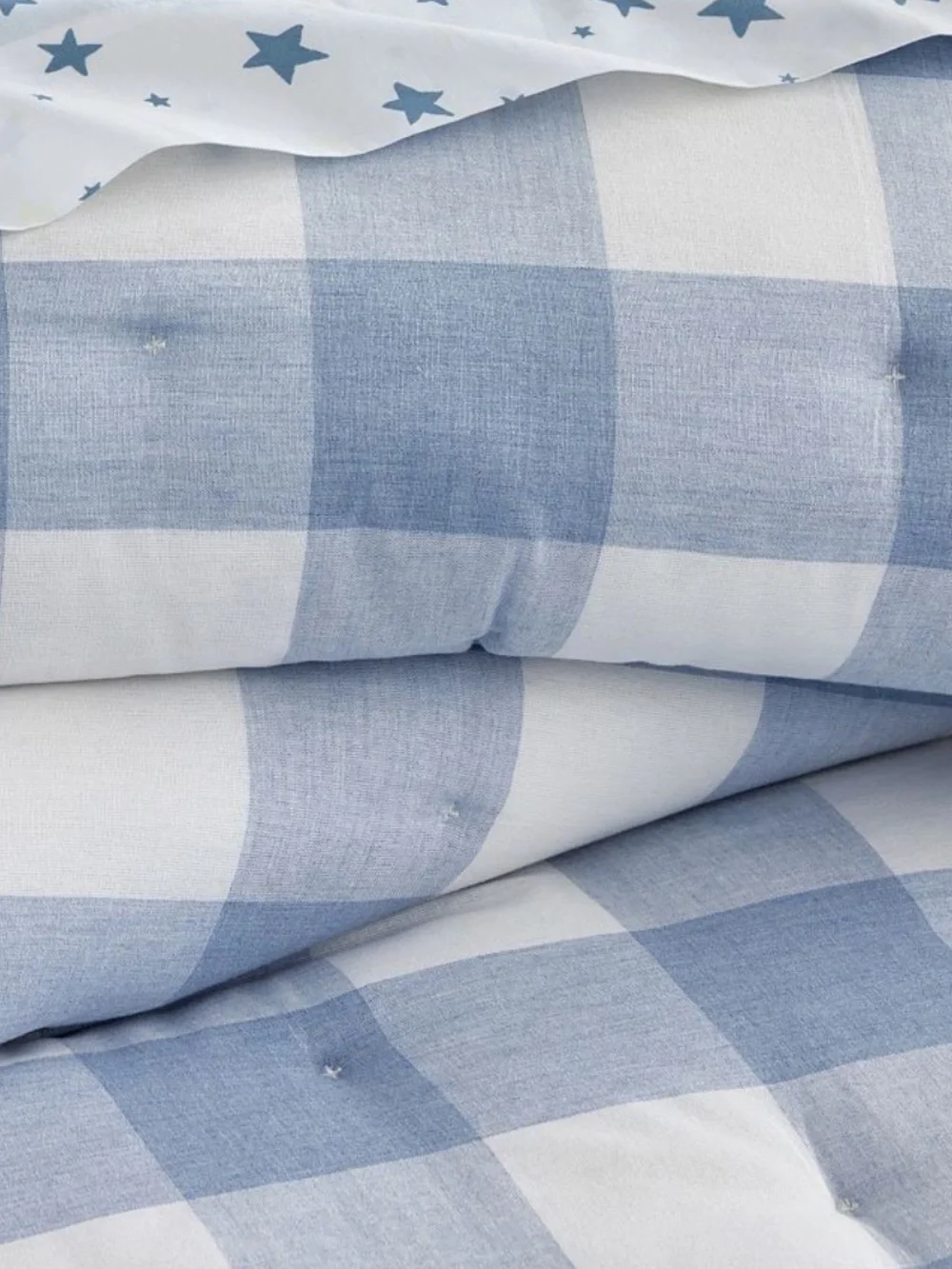 NWT Pottery Barn Kids Buffalo Check Queen Comforter and Shams